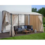 Pavillon-Ersatzdach KONIFERA, beige (natur), Pavillondächer, für Modell »Burano«
