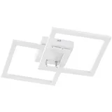 WOFI LED Deckenleuchte elle Weiß 34x34 cm 18W
