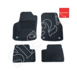 Passform Autoteppich Komplettset Mercedes Benz E-Klasse (W211) 2002-2009 Fußm...