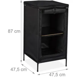 Relaxdays Campingschrank Grau