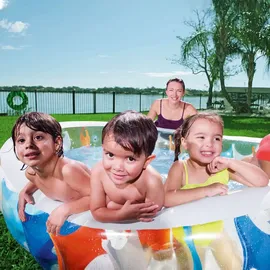 BESTWAY Pool Elliptic Planschbecken 229 x 152 x 51 cm (54066)