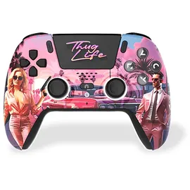 Freaks & Geeks Thug Life Wireless Controller Mehrfarbig für PlayStation Vita / PlayStation 5