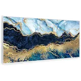 Klarstein Air Art Smart Infrarotheizung Blauer Marmor 120x60cm 700W