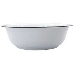 House Doctor Waschschüssel Emaille, Höhe 12 cm, ∅ 40 cm