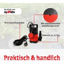 Grafner Schmutzwassertauchpumpe ZSPW400-D