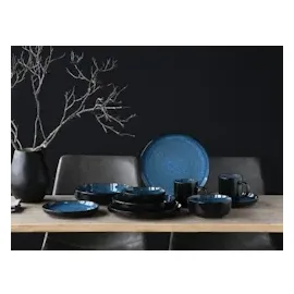 CreaTable Nordic Fjord Kombiservice 16-tlg. blau