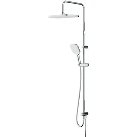 AM.PM Duschsystem ohne Armatur, Regenduschset Kopfbrause Duschsäule F07FA000 Chrom