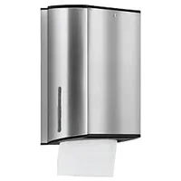 Keuco Papiertuchspender, 14985210000 Edelstahl-finish / schwarz