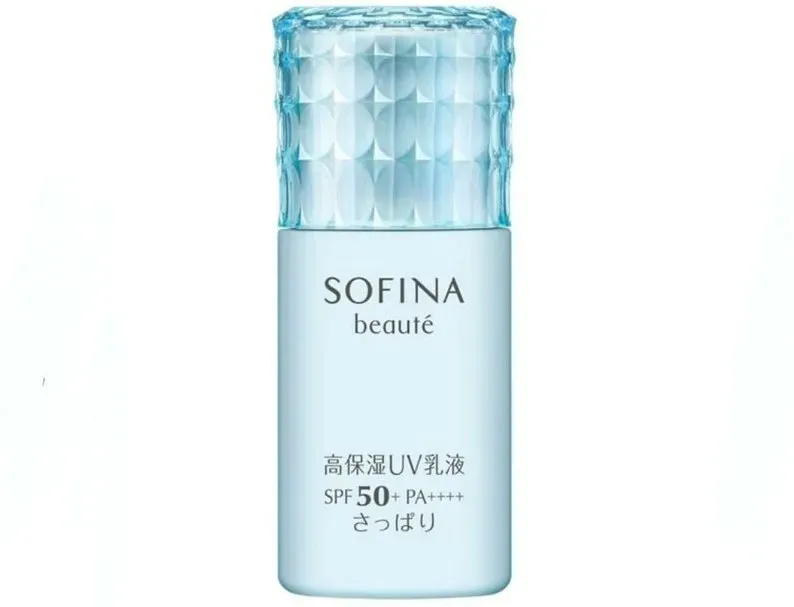 Sofina High Moisture UV Erfrischender Sonnenschutz SPF50+ PA++++ 30ml