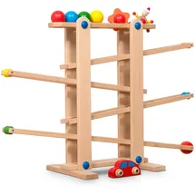 Coemo Kugelbahn Holz 7 mobile Teile