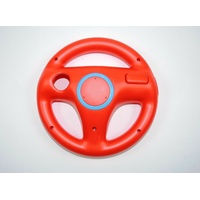 2x Nintendo Wii Lenkrad SET Rot red Mario Kart Controller Zubehör Wheel