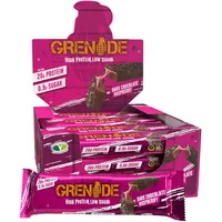 Grenade Carb Killa Hochproteinriegel, Dark Chocolate Raspberry, 12 x 60 g