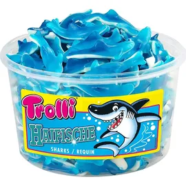 Trolli Haifische Fruchtgummi wiederverschließbar 1200g