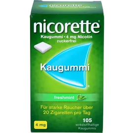 Nicorette Freshmint 4 mg Kaugummi 105 St.