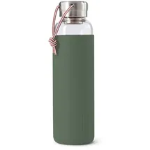 Black+Blum Glaswasserflasche 600ml Olive - One Size