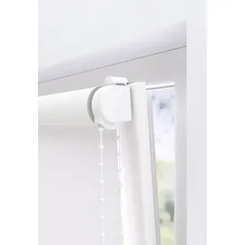 MY HOME Rollo MY HOME "Ina", weiß (weiß, weiß, weiß), B:70cm H:275cm, Polyester, Rollos, weiße Rückseite, Klemmfix oder Schraubmontage