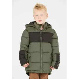 ZigZag Outdoorjacke "Bruno", Kinder, Gr. 104, schwarz (dunkelgrün, schwarz), 100% Nylon, mehrfarbig, normal, ohne Ausschnitt, Jacken Outdoorjacke, mit winddichtem und atmungsaktivem Material