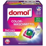 domol 3in1 Caps Colorwaschmittel - 22.0 WL