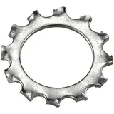 Connex Zahnscheiben 6,4 x 11 mm 100 Stk. silberfarben