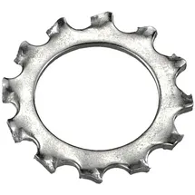 Connex Zahnscheiben 6,4 x 11 mm 100 Stk. silberfarben