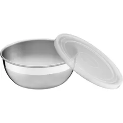 Tramontina FREEZINOX Schüssel-Set Edelstahl, mit Deckel, 3-teilig, Edelstahl