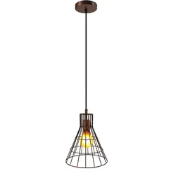 KAYOOM Hängeleuchte "Hängelampe Bellatrix", rosa (kupfer), H: 31cm, Lampen, hochmodern, wertig