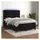 vidaXL Boxspringbett 140 x 200 cm Schwarz