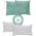 Andiamo Kissen-Set Emy 30 x 50 cm Salbei/Weiß