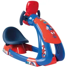Smoby Spidey V8 Driver - Fahrsimulator für Kinder - Elektronisches Lenkrad - mit Sounds und Lichter