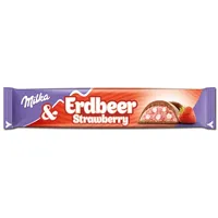 (27,78€/1kg) Milka Erdbeer, Schokolade, 36,5g Riegel