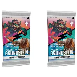 Magic: The Gathering Grundstein-Jumpstart-Booster - 2 Sück