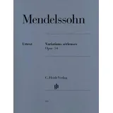 G. Henle Verlag Variations sérieuses op 54. Klavier: Instrumentation: Piano solo (G. Henle Urtext-Ausgabe)