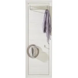 Hom ́in Garderobenpaneel Camron 52 x 151,5 x 30 cm weiß