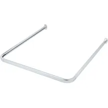 Wenko Winkelschiene Era Chrom inkl. 16 Gleiter,