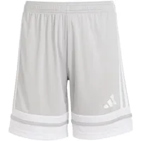 Adidas Unisex Kinder SQUADRA25 Short Kids, Team Light Grey/White,