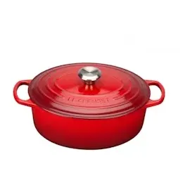 Le Creuset Signature Bräter 27 cm oval kirschrot