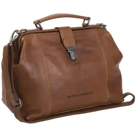 The Chesterfield Brand Wax Pull Up Doktorkoffer Leder 32 cm braun