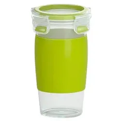 emsa Smoothie-Becher CLIP & GO transparent/grün
