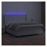 vidaXL Boxspringbett 180 x 200 cm Weiß