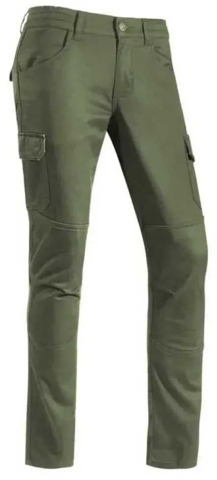 Seventy Degrees Pc24 Teide Cargo Hosen - Military Green - L