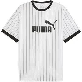 Puma ESS Striped Jersey weiß L