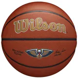 Wilson Basketball TEAM ALLIANCE, NEW ORLEANS PELICANS, Indoor/Outdoor, Mischleder, Größe: 7