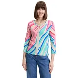 Betty Barclay Shirtjacke mit Rippenstruktur Mint/Rosé 36