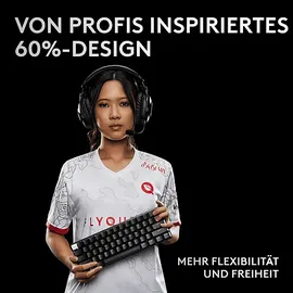 Logitech G Pro X 60 TKL DE schwarz