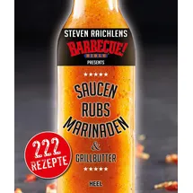 Heel Verlag GmbH Steven Raichlens Barbecue Bible Saucen,Rubs,Marinaden & Grillbutter