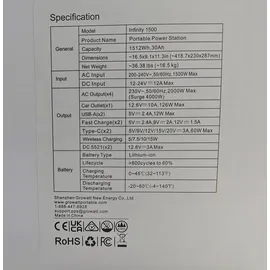 Growatt Infinity 1500