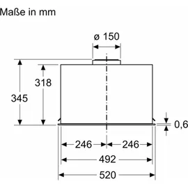 Bosch DLN56AC50 Lüfterbaustein