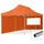 TOOLPORT Faltpavillon Economy 3 x 6 m inkl. 2 Seitenteile orange 59028