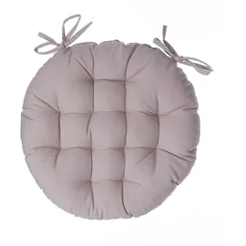 Atmosphera Sitzauflage rund 38 x 38 cm Beige