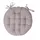 Atmosphera Sitzauflage rund 38 x 38 cm Beige